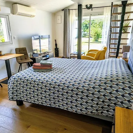 Independant Et Climatise, Au Calme, Avec Parking Prive Et Grand Jardin, Proche De Toulouse Apartment