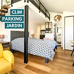 Studio Independant Et Climatise, Au Calme, Avec Parking Prive Et Grand Jardin, Proche De Toulouse * Villeneuve-Tolosane